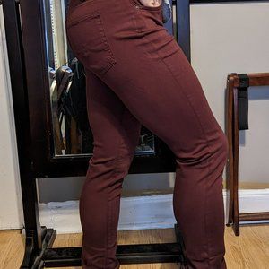 AG Adriano Goldschmied "Prima" Cigarette Leg Pants 28R